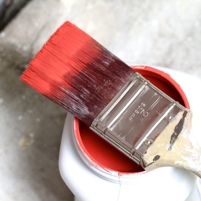 PHASE ONE OF THE HOUSE PAINTING HAS BEGUN!!!