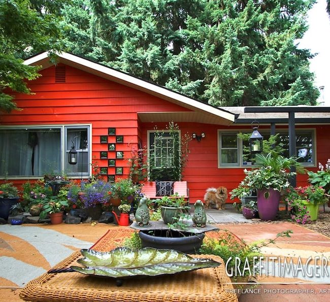 OUR HOUSE…in the middle of our street.  A NEW VIDEO of the house transformation