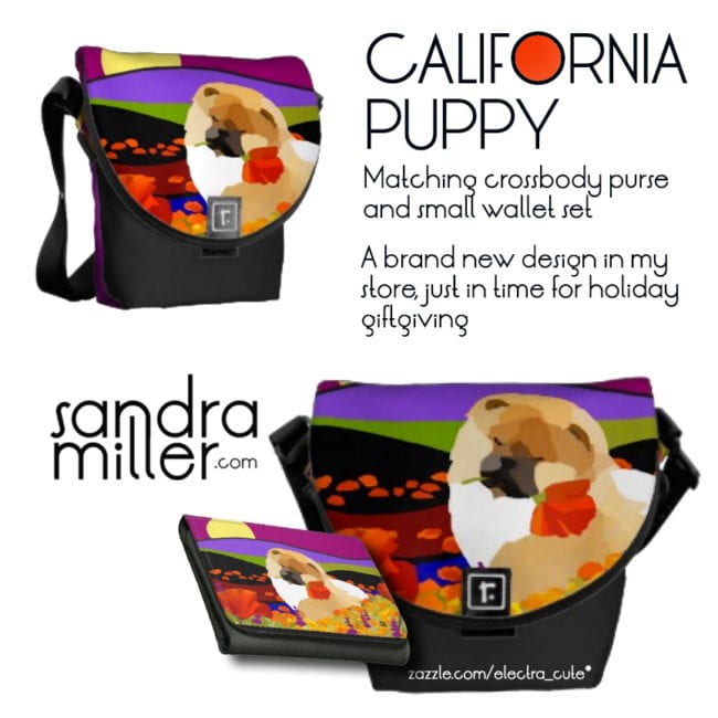 CALIFORNIA PUPPY- A brand new design for the season