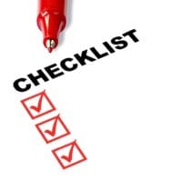 Checklist