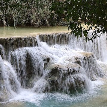 KUANG SI FALLS, MOONBEARS AND BUTTERFLIES